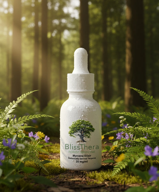 Myrcene elixir supplement, BlissThera Brand